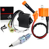 Yamaha Kodiak 400 YFM400FW 4x4 Ignition Coil CDI & Spark Plug (1993–1995)