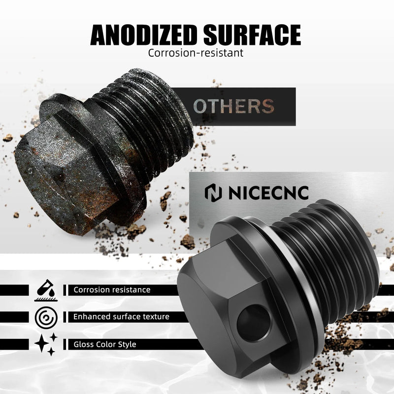 Suzuki DR650S / DR650SE 14mm Oil Drain Plug Bolt (1996-2024)