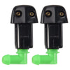 Honda Accord Windshield Washer Wiper Spray Nozzles (1998-2002)