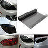 New Light Carbon Fibre Black Vinyl Car Wrap Glossy Sticker No Bubbles