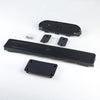 Audi A3 S3 (2003-2012) Glossy Black with PDC Hole Mesh Front Hood Grille