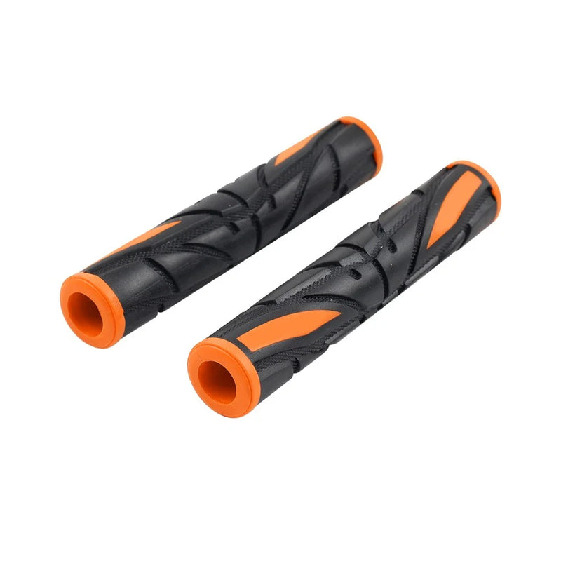 Motorcycle Handlebar Covers Universal Orange Brake Clutch Lever Grips