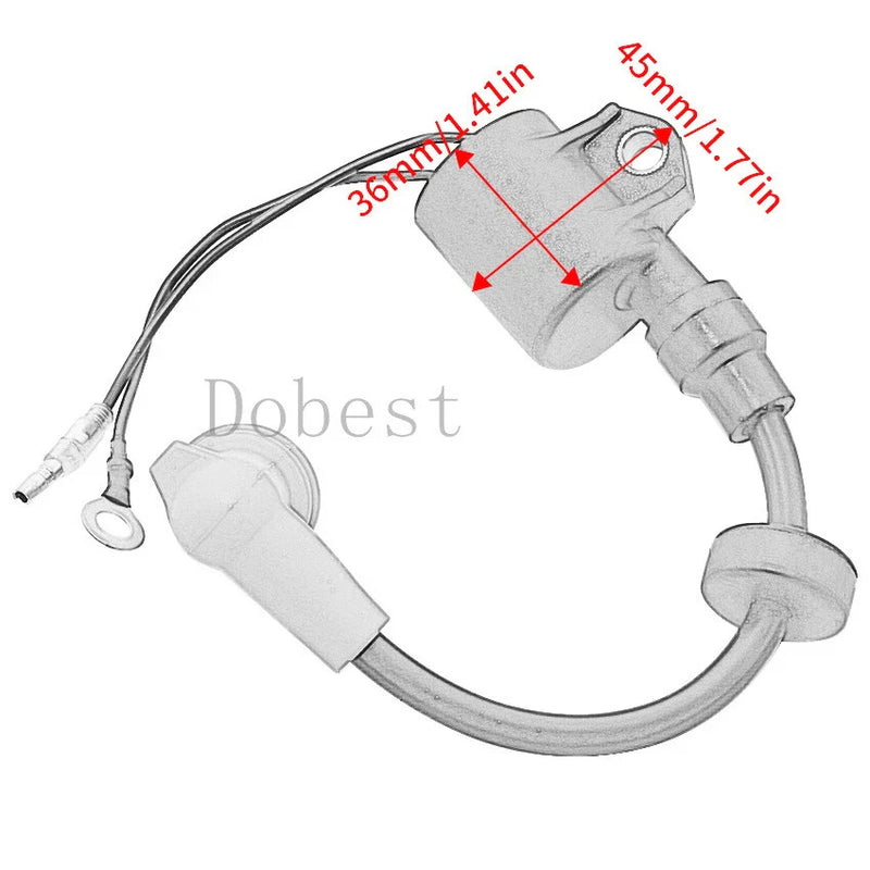 Yamaha Outboard 40HP 25HP 30HP 50HP Ignition Coil