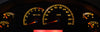 Ford Falcon AU Amber LED Dash Instrument Cluster Light Conversion Kit (2000-2002)