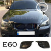 BMW E60 5 Series (2005-2010) Gloss Black 2 Piece Side View Mirror Covers