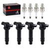 Yamaha WaveRunner VX Cruiser Deluxe 4 x Coil & Spark Plug (2006–2015)