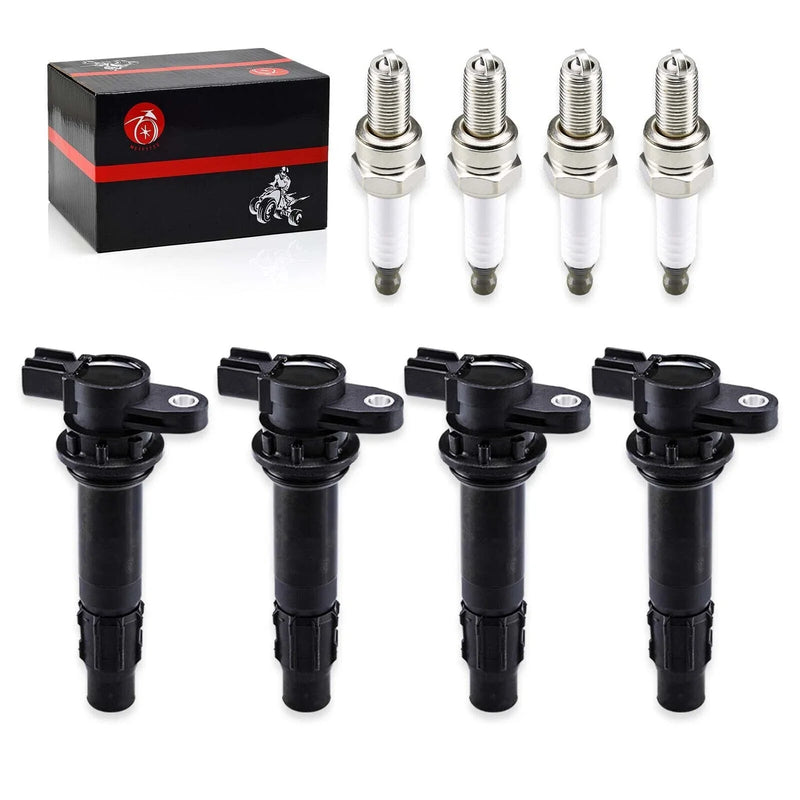 Yamaha WaveRunner VX Cruiser Deluxe 4 x Coil & Spark Plug (2006–2015)