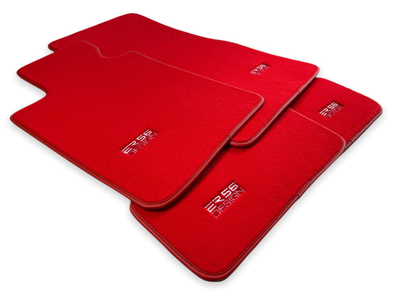BMW M6 F13 Series (2012-2019) - ER56 Design Premium Red Floor Mats