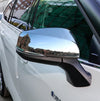 Toyota Highlander 2020-2023 2 x PCS Chrome Side Rearview Mirror Cover Trim