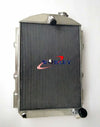 Chevy Hot / Street Rod 6 Cyl w / Tranny Cooler Aluminum Radiator (1938)