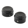 Harley Nightster 975 Rear Axle Covers 2 x Black Aluminum (2022+)