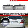MB R171 W203 W211 W219 White LED License Plate Lights Lamp (2004–2010)