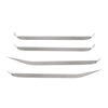Toyota Corolla Sedan KE30 TE31 KE55 1974-1981 Chrome Weather Visor Set