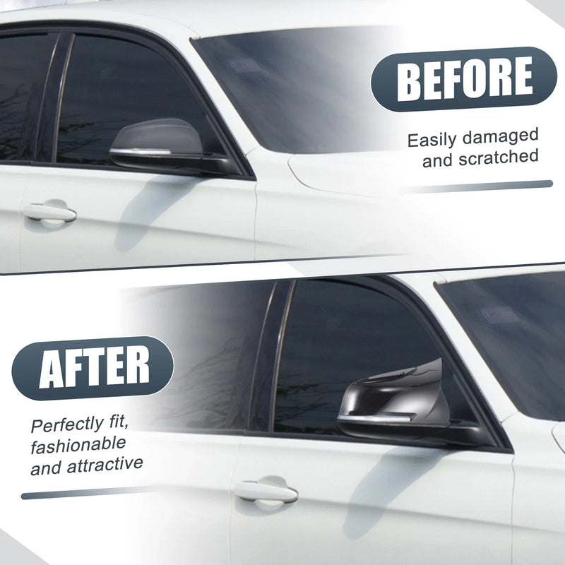 BMW F20 F22 F23 F30 F31 F31 Rearview Mirror Cover Cap Gloss Black