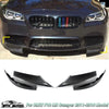 BMW F10 M5 Carbon Fiber Front Bumper Corner Splitter Lip (2011-2017)