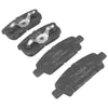 Dodge Caliber Rear Disc Brake Pad Set 1.8L 2.0L 2.4L (2006-2014)
