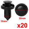 Honda Acura 20 x Bumper Hood Mudguard Splash Guard Retainer Clips