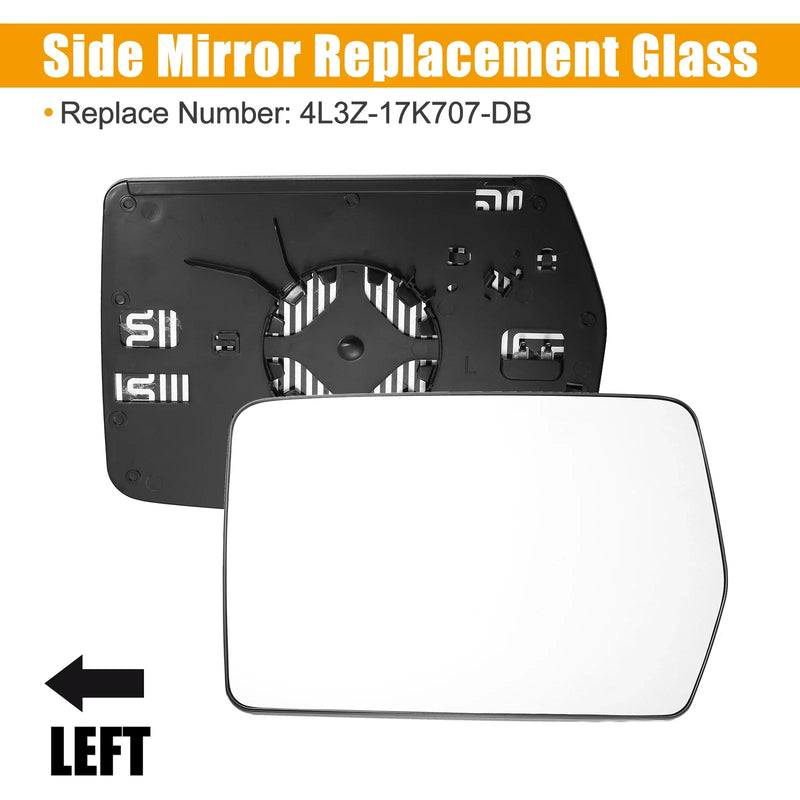 Ford F-150 Heated Driver Left Side Mirror Glass (2015-2023)