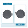 BMW Eye Lid Cap Gray Car Front Bumper Tow Hook Cover