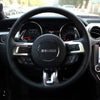 For Mustang 2015-2019 Real Carbon Fiber Steering Wheel Shift Paddle Handle