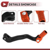 Bosuer M4 Folding Gear Shifter Lever Black Orange