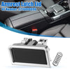 Mercedes-Benz - Plastic Black Silver Tone Armrest Latch Lid