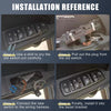 Jeep Cherokee Power Window Switch Front Passenger Side (1997-2001)