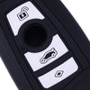 BMW 3 Button Silicone Keyless Key Key Case Cover (2012-2019)
