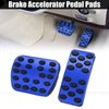 Mercedes-Benz A B CLA GL R Class Blue Brake Accelerator Foot Pedal Pad Kit