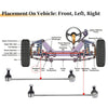 Acura TLX (2015 - 2019) Honda Accord Front Stabiliser Sway Bar Link