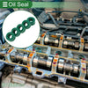 Oil Seal Rotary Shaft Seal TPU 8x16x8mm High Pressure Green 5 Pcs