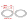 Honda 10 x M18 Silver Tone Oil Drain Plug Gaskets (90471-PX4-000)