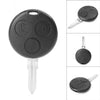 Smart Forfour Fortwo Cabrio 3 x Button Remote Smart Key Fob Shell Cover