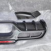 For Mini Cooper S F54 F55 F56 F57 Carbon Fiber Rear Bumper Diffuser Spoiler Kit
