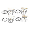 Honda CB1000F, CB500, CB500S, CB600F Carburetor Repair Kit (1983-1986)