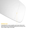 BMW 2-7 Series Right Side Mirror Glass with Back Heated