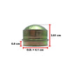 Wheel Center Hub Caps 4 PC Fits Toyota Corolla KE20 KE30 KE70 Sedan 1974-87 D06