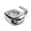 Harley Dyna, Fatboy Chrome Handlebar Mirror Mounting Clamp (2006-2023)