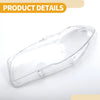 BMW 528i 1 Pc Front Left Headlight Lens Cover (2011)