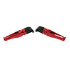 Yamaha R3 R15 R25 MT-03 MT-07 MT-09 XSR700 Red Rear Foot Pegs (2015-2023)