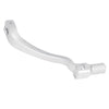 0.39” Aluminum Alloy Motorcycle Shift Lever Folding Gear Shifter Silver Tone