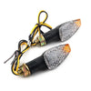 Universal 12V Motorcycle Amber Turn Signal Indicator Blinker Lamp