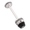 BMW R1200GS R1250GS ADV Silver Rear Axle Fork Sliders (2013-2023)