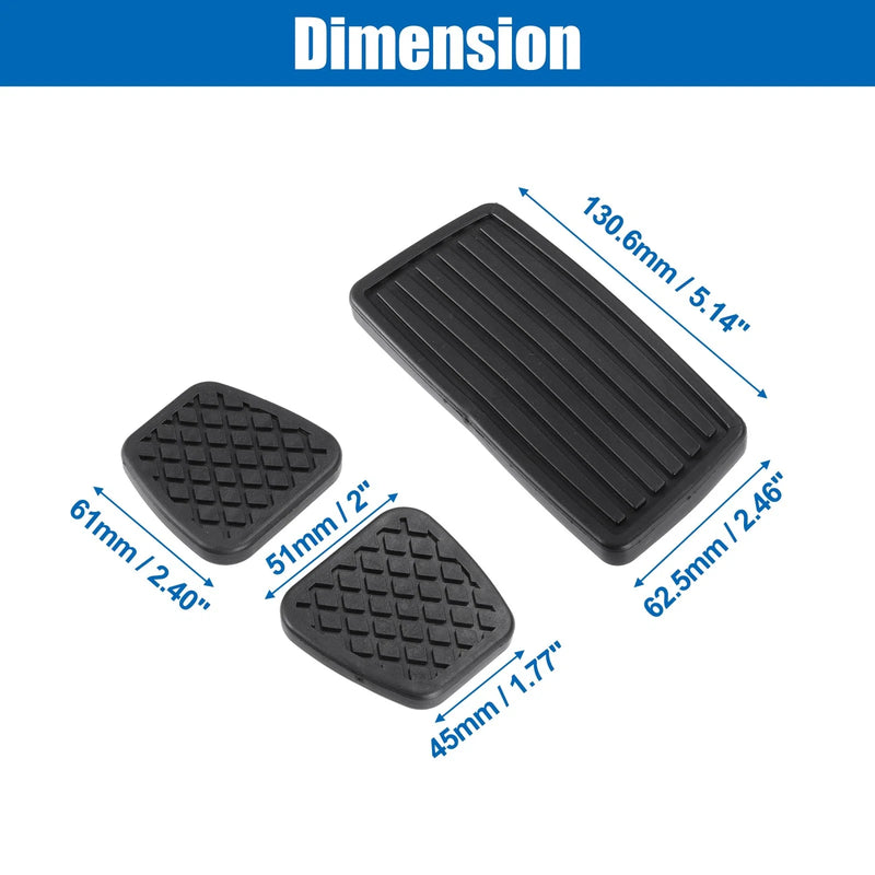 Honda Civic Car Pedal Pad Covers Set (1990-2000)