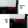 Mazda CX-5 2017-2021 Silver Rear Bumper Fog Light Cover