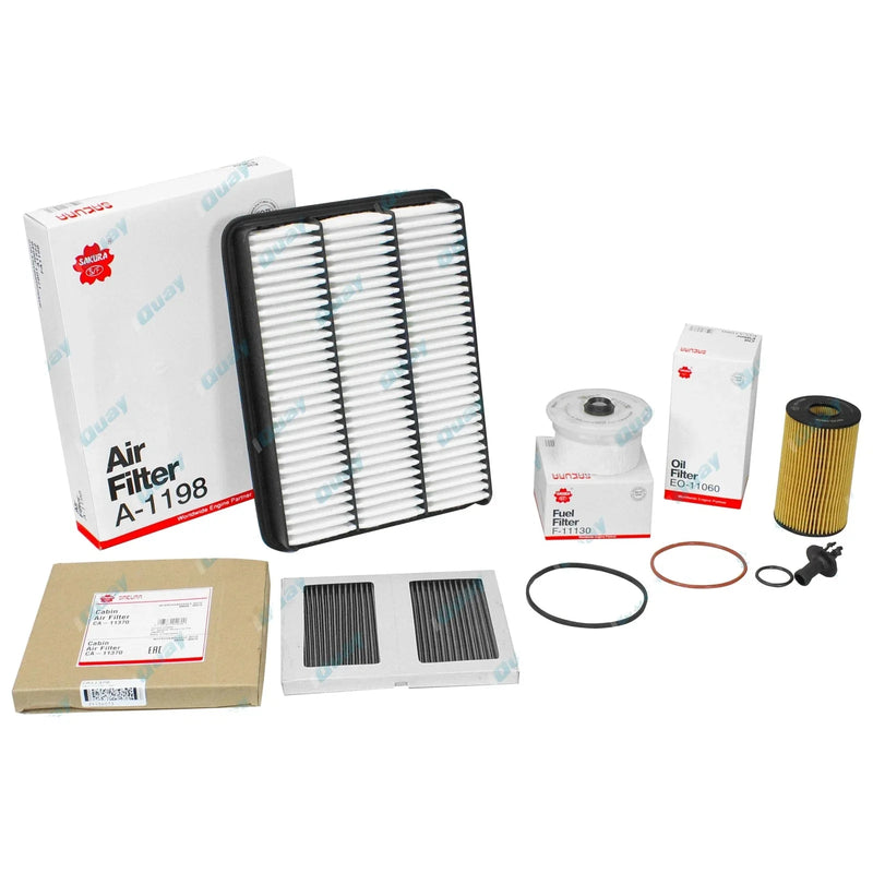 Landcruiser VDJ78 VDJ79 V8 1VD-FTV 4.5L Air, Oil & Fuel Filter Kit