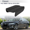 BMW 5 Series (2018-2023) Black Center Console Cover with Storage Bag