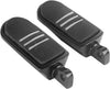 Harley Touring Dyna Softail BLACK Motorcycle Footpeg Rest Footrest