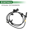 Chevrolet Malibu ABS Wheel Speed Sensor 1 pc (16 - 17)