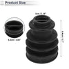 Mercedes-Benz 180C Outer CV Joint Boot Kit with Clamps (1960-1963)
